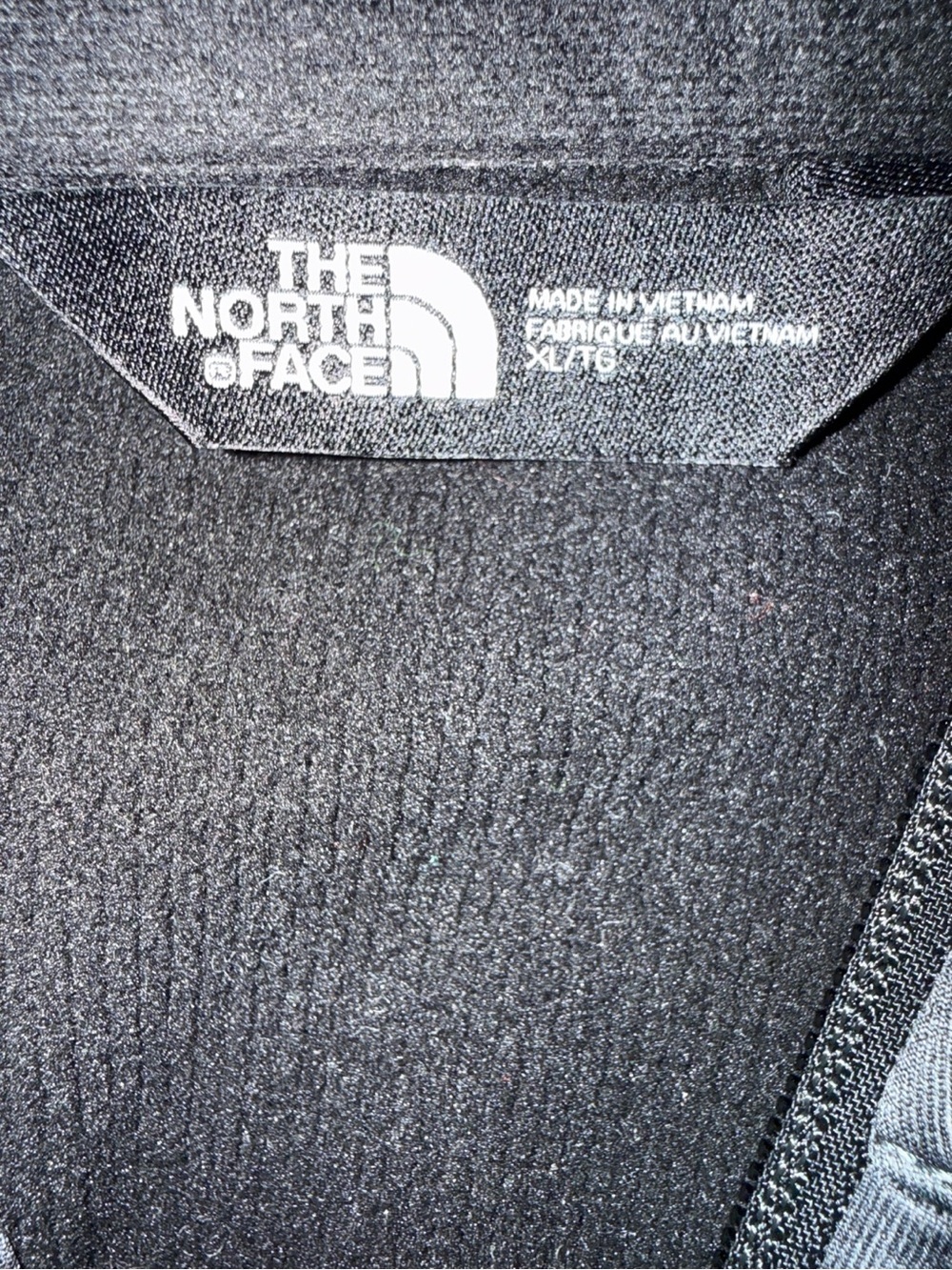The North Face Ridgewall Soft Shell Vest Men’s XL Dark Grey WindWall NF0A3LGZ - Picture 4 of 9